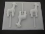 682 Giraffe Chocolate or Hard Candy Lollipop Mold
